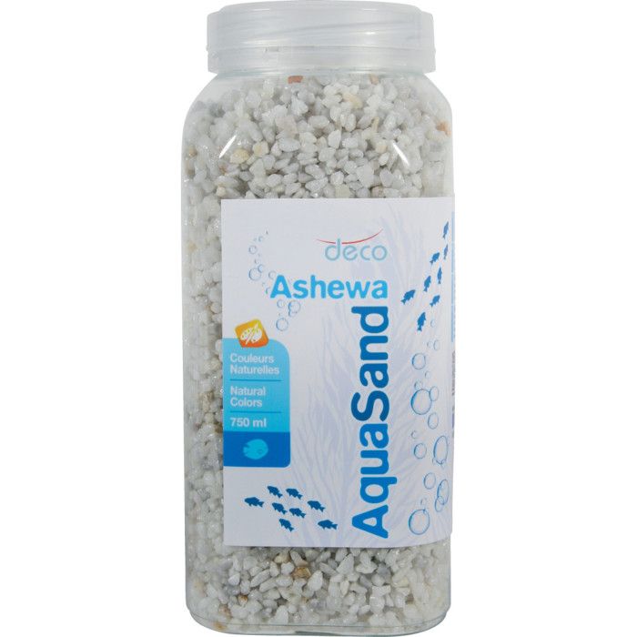 Gravier pour aquariums blanc 750 ml - animallparadise