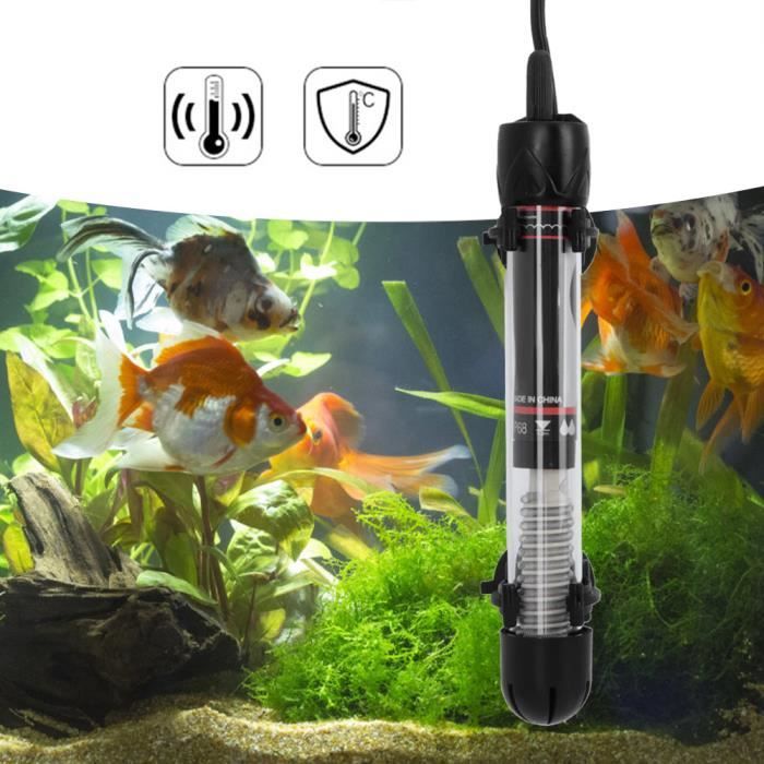 Chauffe-eau daquarium - HX-906 - 25W - Submersible - Double protection étanche