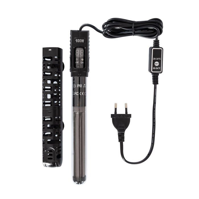 Thermoplongeur Électronique Réglable Aquarium  100 W