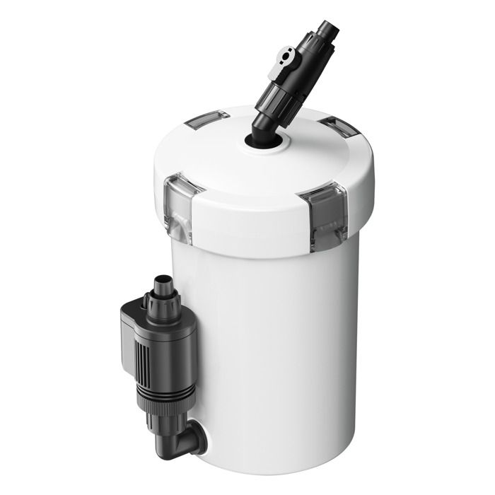 SunSun HW-603B Filtre extérieur pour aquarium débit 400 l/h avec 3 Étapes de filtration Matériaux et Pompe 6 W Filtre externe