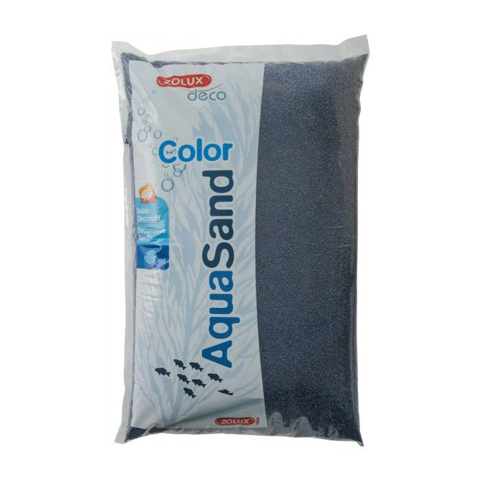 Quartz AquaSand Color Bleu Outremer 12 Kg Bleu