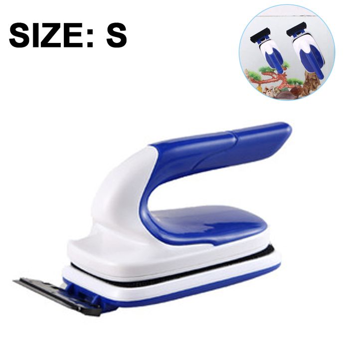 Brosse de nettoyage magnétique pour vitres daquarium grattoir pour aquarium grattoirs à algues.