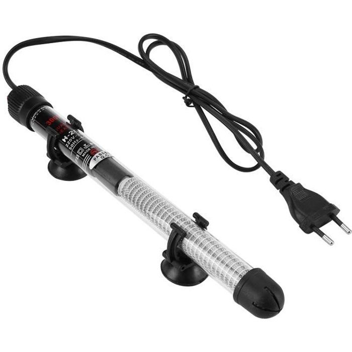 Chauffe-eau daquarium - HB058 - 300W - Température réglable 17-35℃ - Anti-explosion