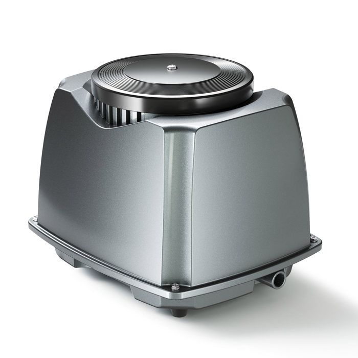 SunSun CAP-100 Pompe Aquarium à Air 70W Bulleur 80m³ Débit 100L/min Longueur 2m 16 Sorties d’air 2 Attaches Aérateur Diffuseur silen
