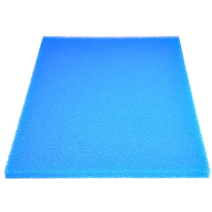 Mousse filtrante - Universelle - 300x210mm - Épaisseur 10mm - Maille fine 30PPI - Aquarium/Bassin