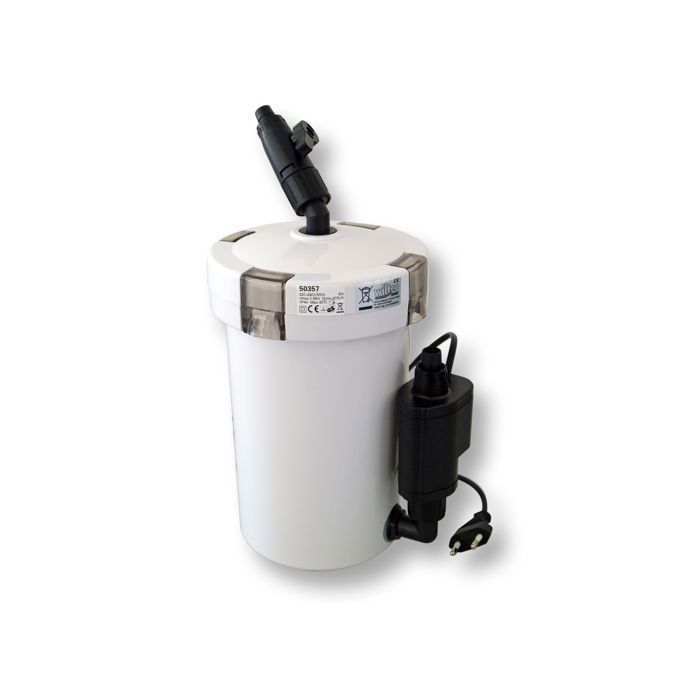 Filtre transparent pour aquarium filtre externe blanc HW-603B avec pompe à eau