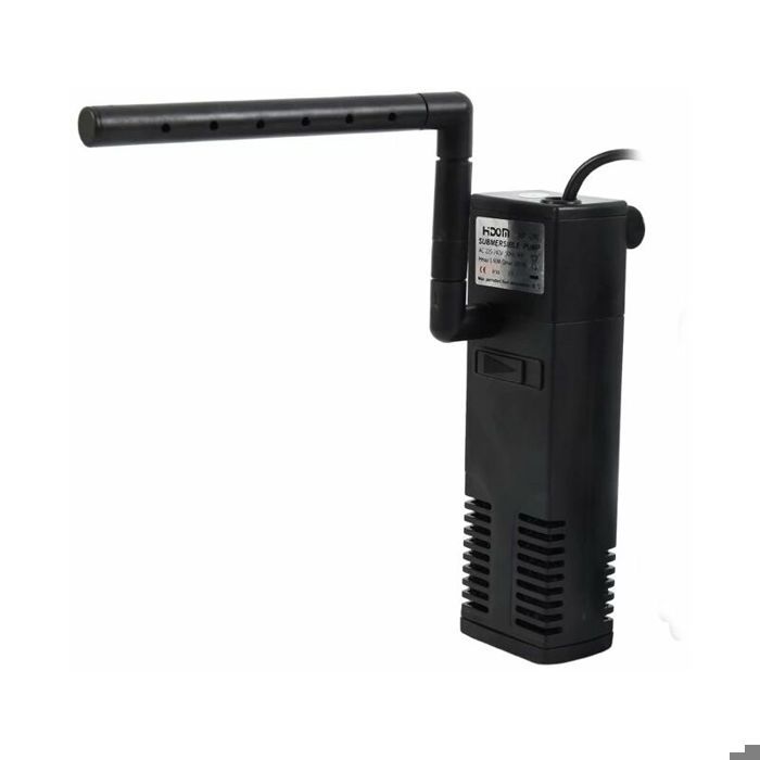 Filtre intérieur pour aquarium - YYV - 20L-60L - Pompe réglable 3W4W - Couleur noire - Filtration efficace