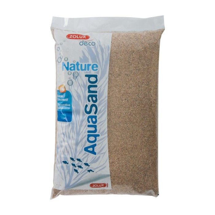 Sable AquaSand Nature Rivière 5 Kg Beige