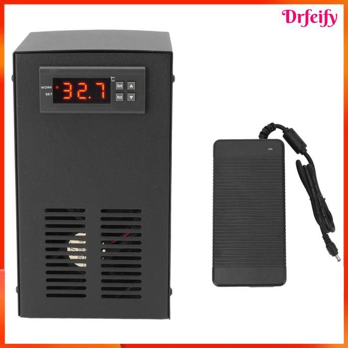 Chauffe-eau / Refroidisseur aquarium - AKOZON - Modèle universel - 120W refroidisseur - Pompe 200 L/h - Tuyau 8 mm