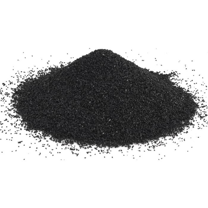 Substrat pour aquarium - vidaXL - Sable noir - 100% naturel - 25 kg - 02-2 mm