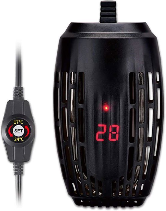Chauffage daquarium - HANDEIU - 100 W - Verre antidéflagrant - Contrôleur externe - LED intégré