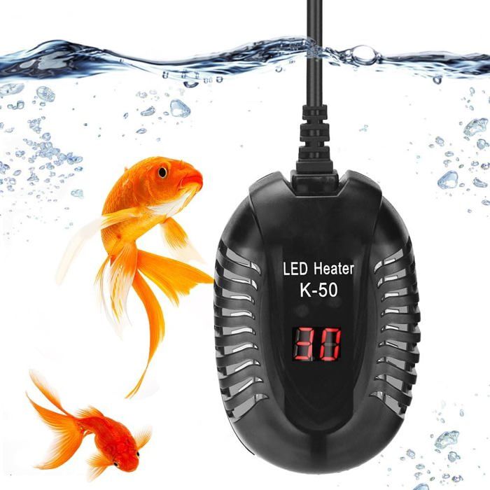 Chauffage pour aquarium - BEIJIYI - 100W - 45 à 75L - Affichage LED - Protection contre surchauffe