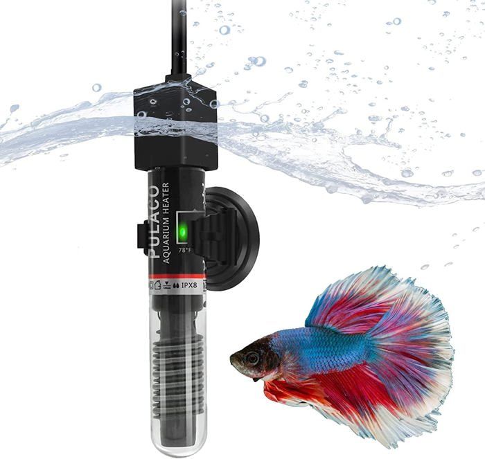 Chauffage AquariumTige chauffante Mini Chauffe-Aquarium 25 W avec ventousesTige chauffante Anti-Explosion à température Constante