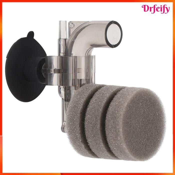 Filtre pneumatique pour aquarium - AKOZON - Combo éponge - Coton biochimique multicouche - Ventouse Ø36 cm - Plastique & éponge