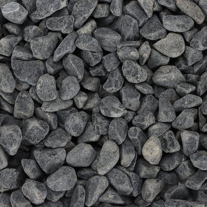 Gravier Gris Naturel 3.6kg 0.5-1.3cm - Assortiment de Cailloux pour Vase et Aménagement Paysager GALET DECO