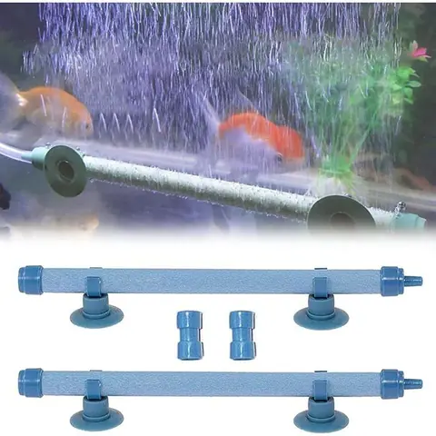 2 Pièces Bulles dAir Aération Accessoires pour Diffuseur de Pompe à Oxygène pour Aquarium