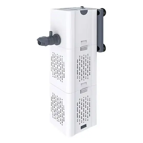 Filtre Intérieur Aquarium 80-250L15W Débit de 1000L/H Filtre Interne Pompe Filtre avec Éponges Filtrantes