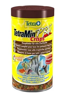 Alimentation tetramin pro crisps pour poissons exotiques contenance 100 ml