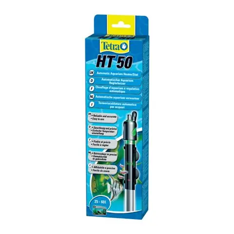Tetra - Chauffage d'aquarium à régulation automatique Tetra HT 50 25 - 60 litres
