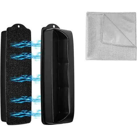 Aimant Aquarium Nettoyage Nettoyeur Vitre Magnetique Aquarium Brosse Magnétique Aquarium Eponge Aquarium V LAVE-VITRE ELECTRIQUE
