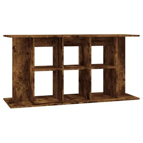 Support base pour aquarium armoire meuble 120 x 40 x 60 cm bois dingénierie marron 02_0045048