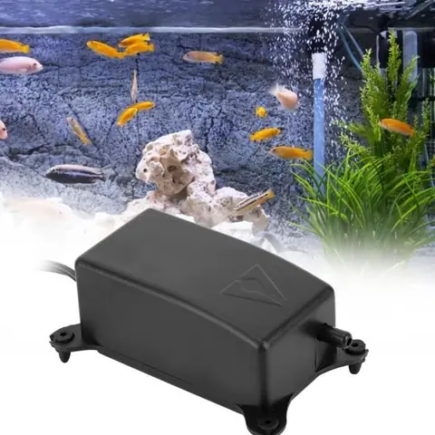 Pompe à air daquarium VINGVO - Faible bruit - Augmenter oxygène - Aquarium fournitures
