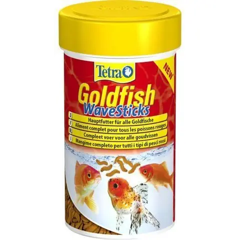 Nourriture poissons rouges - TETRA - Goldfish Wave Stick - Sticks flottants - 250ml - Crevettes & végétaux