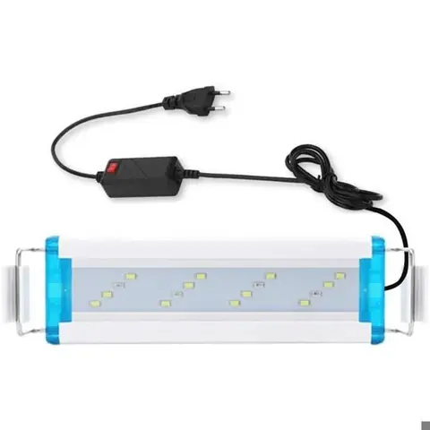 LED Eclairage Aquarium Lampe LED Aquarium18-58cm Lampe LED Très Mince pour Aquarium pour Eclairage