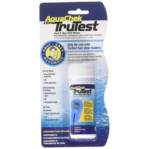 Trutest blister de 50 bandelettes pour appareil testeur digital - Aquachek
