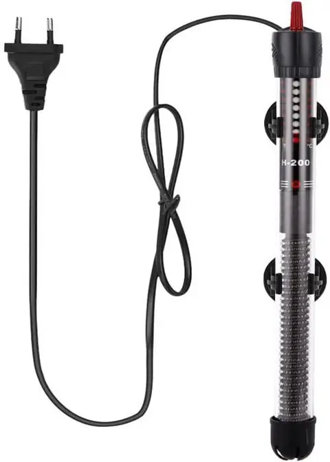 300W 375L Chauffage daquarium à Thermostat réglable Chauffage daquarium avec ventouses pour Aquariums et Aquariums (220-240V)