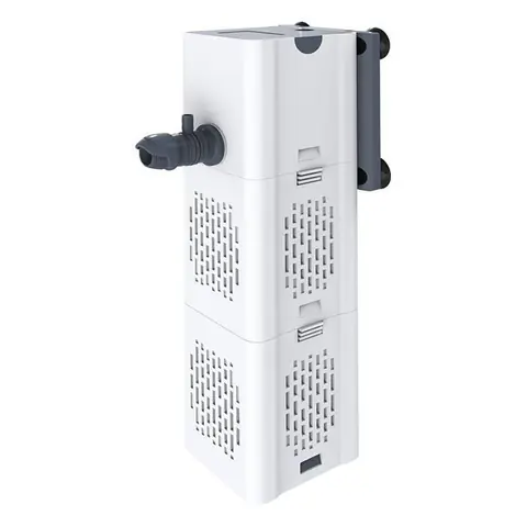 Filtre interne pour aquarium 80-250 L débit 15 W (1 000 l/h) pompe de filtration interne avec éponges filtrantes (Guazhuni)