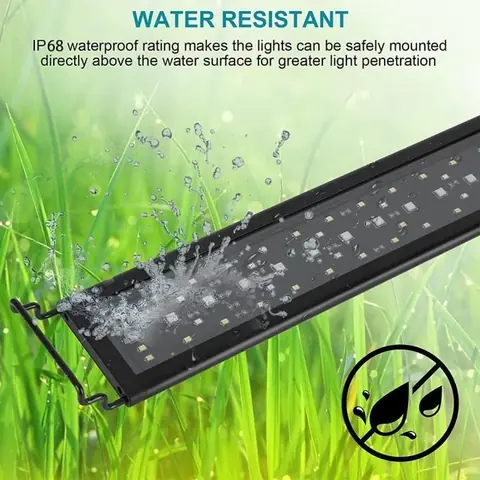 Rampe daquarium HOMEWELL 90 cm - 120 cm - Lampes de culture à LED
