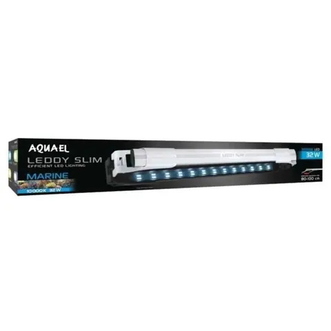 Aquael - Rampe LED Leddy Slim Blanc MARINE pour Aquarium - 32W