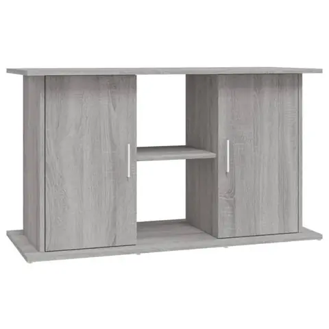 Support base pour aquarium armoire meuble sonoma 101 x 41 x 58 cm bois dingénierie gris 02_0045085