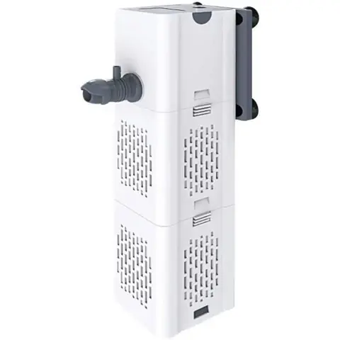 Pompe à Air pour Aquarium Jusquà 100L Pompe Silencieuse avec Pierre à Bulles3W