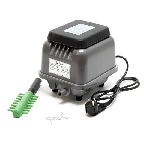 Sunsun HJB-120 Pompe à air électromagnétique – 7200 l/h – 250 x 180 x 200 mm – Pompe à oxygène pour aquariums bassins étangs de ja