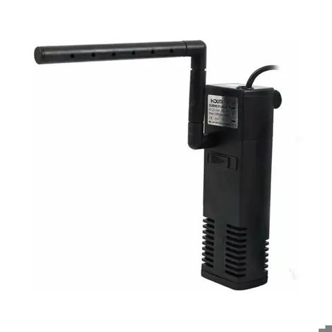 Filtre intérieur pour aquarium - YYV - 20L-60L - Pompe réglable 3W4W - Couleur noire - Filtration efficace