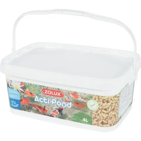 Aliments complets pour poissons de basson Acti pond 4 litres