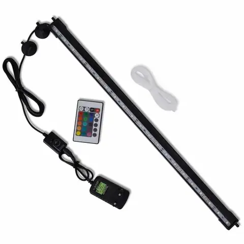 Lampe LED Aquarium - vidaXL - 565 cm - RVB - Éclairage - Imperméable IP68