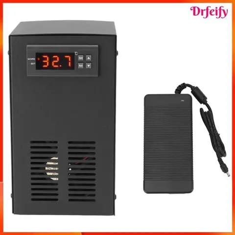 Chauffe-eau / Refroidisseur aquarium - AKOZON - Modèle universel - 120W refroidisseur - Pompe 200 L/h - Tuyau 8 mm