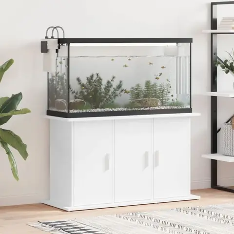 vidaXL Support pour Aquarium Armoire pour Aquarium avec 6 Compartiments Meuble de Base pour Aquarium avec Rangement 833631