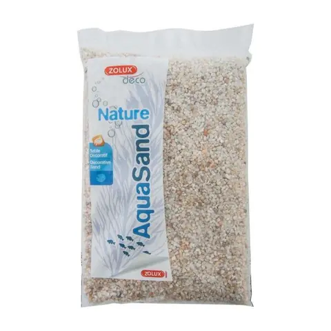 Quartz AquaSand Nature Quartz Blanc 1 Kg Blanc