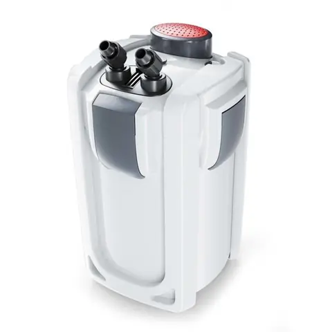 SunSun HW-702A Filtre extérieur pour aquarium débit 1000 l/h avec 3 Étapes de filtration Matériaux et Pompe 24 W Filtre externe
