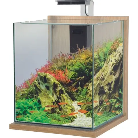 Aquarium poisson équipé 315 litres Jalaya XXL chêne clair - Zolux Bois