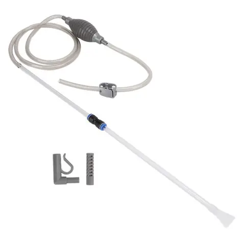 SALALIS Nettoyant pour siphon daquarium Nettoyeur de siphon daquarium dissolvant de sable de siphon en animalerie traitement
