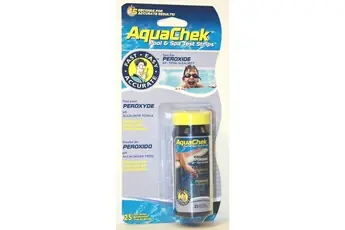 Bandelettes d'analyse "Aquacheck Orange - Oxygène actif" - 50 bandelettes