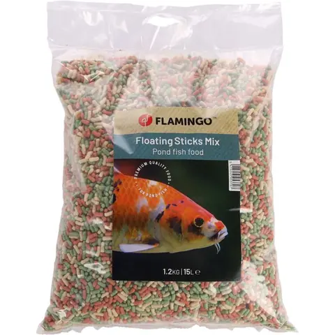 Nourriture poisson détang STICKS 15 litres - 12 KG - Flamingo